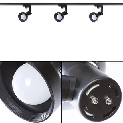 Светильник для однофазного трека Arte Lamp A5109PL-1BK Nido — черный, ракурс 3