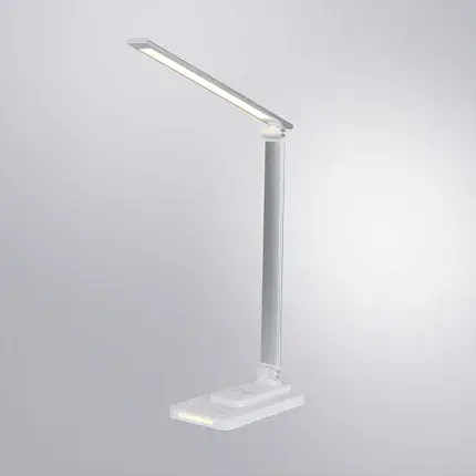 Настольная лампа Arte Lamp A5122LT-1WH WILLIAM — белый, ракурс 2