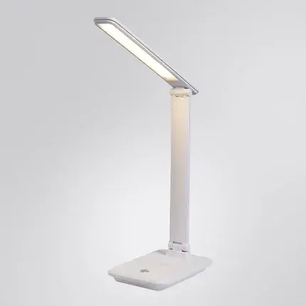 Настольная лампа Arte Lamp A5123LT-1WH CAMBRIDGE — белый, ракурс 2