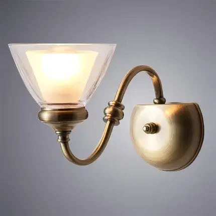 Бра Arte Lamp A5184AP-1AB TOSCANA — бронза, ракурс 2