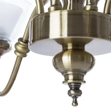 Люстра Arte Lamp A5184LM-6AB TOSCANA — бронза, ракурс 4