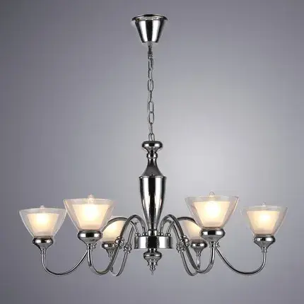 Люстра Arte Lamp A5184LM-6CC TOSCANA — хром, ракурс 2