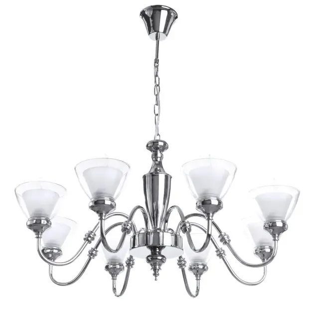 Люстра Arte Lamp A5184LM-8CC TOSCANA — хром