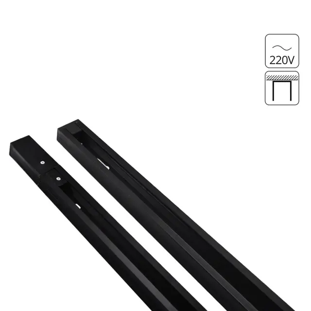 Однофазный шинопровод Arte Lamp A520106 TRACK ACCESSORIES — черный