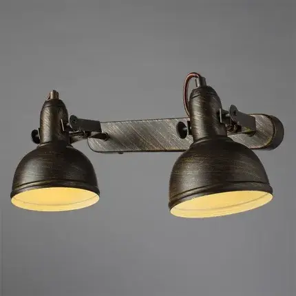 Спот Arte Lamp A5213AP-2BR MARTIN — коричневый, ракурс 2