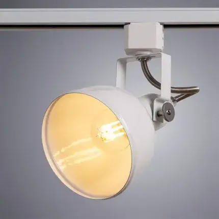 Светильник для однофазного трека Arte Lamp A5213PL-1WH MARTIN — белый, ракурс 2