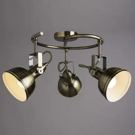 Люстра Arte Lamp A5215PL-3AB MARTIN — бронза, ракурс 2
