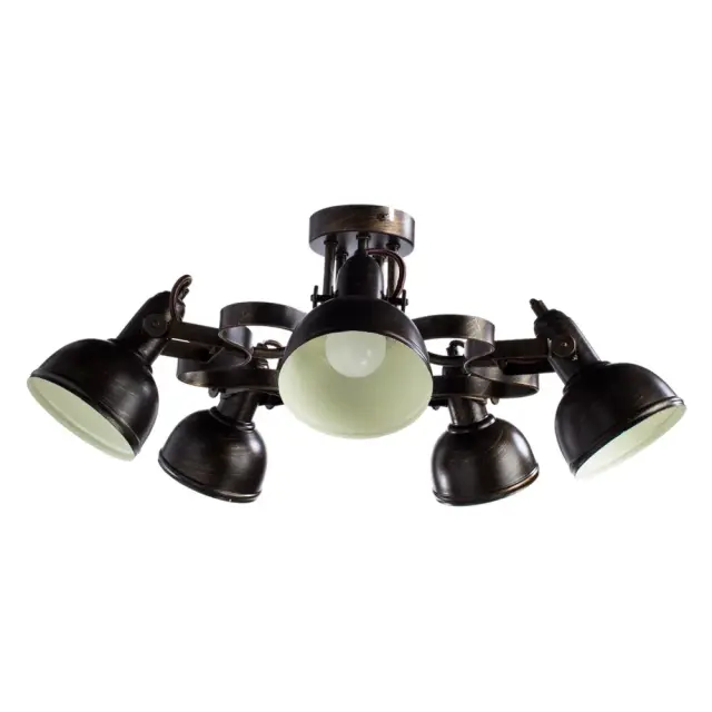 Люстра Arte Lamp A5216PL-5BR MARTIN — коричневый