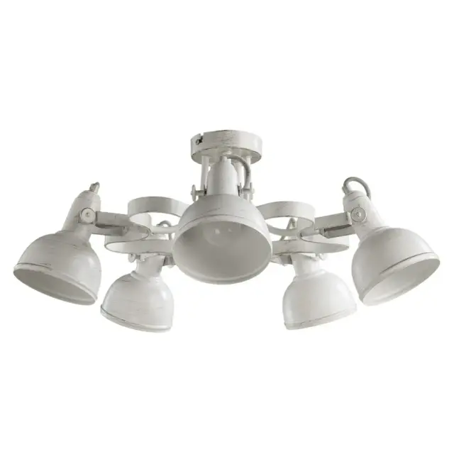 Люстра Arte Lamp A5216PL-5WG MARTIN — белое золото