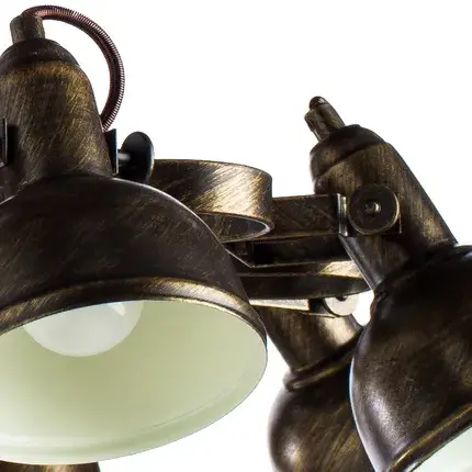 Люстра Arte Lamp A5216PL-8BR MARTIN — коричневый, ракурс 3