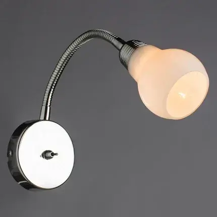 Бра Arte Lamp A5271AP-1CC LETTURA — хром, ракурс 2