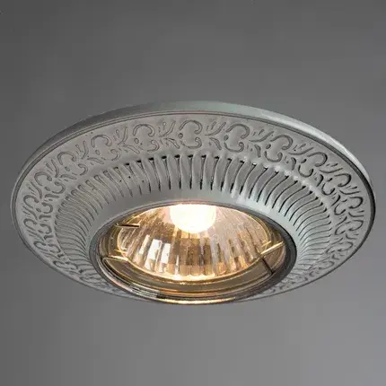 Точечный светильник Arte Lamp A5280PL-1WA OCCHIO — белый, ракурс 2