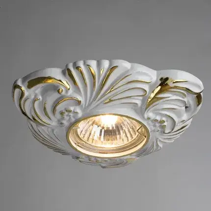 Точечный светильник Arte Lamp A5285PL-1SG OCCHIO — золотой, ракурс 2