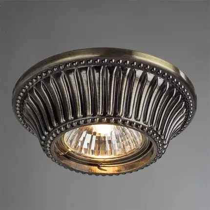 Точечный светильник Arte Lamp A5298PL-1AB ARENA — бронза, ракурс 2