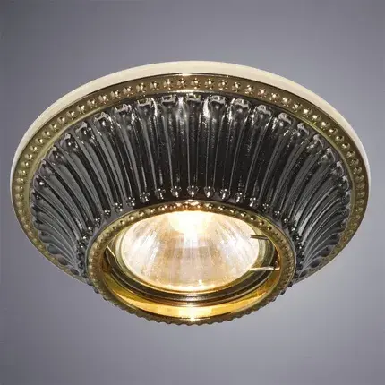 Точечный светильник Arte Lamp A5298PL-1BA ARENA — коричневый