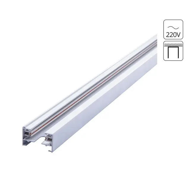 Однофазный шинопровод Arte Lamp A530133 TRACK ACCESSORIES — белый