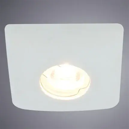 Точечный светильник Arte Lamp A5307PL-1WH CRATERE — белый, ракурс 2