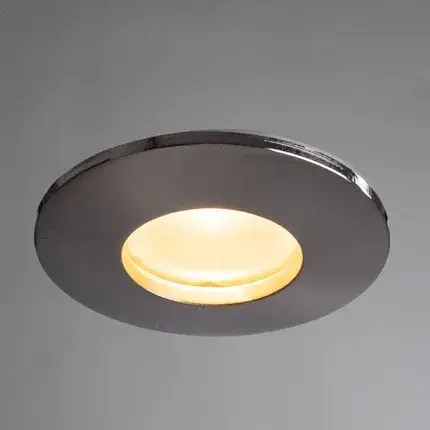 Точечный светильник Arte Lamp A5440PL-1SS AQUA — серебряный, ракурс 2