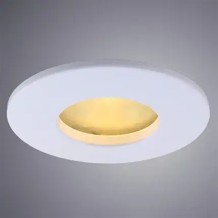 Точечный светильник Arte Lamp A5440PL-1WH AQUA — белый, ракурс 2