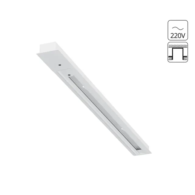 Однофазный шинопровод Arte Lamp A550133 TRACK ACCESSORIES — белый
