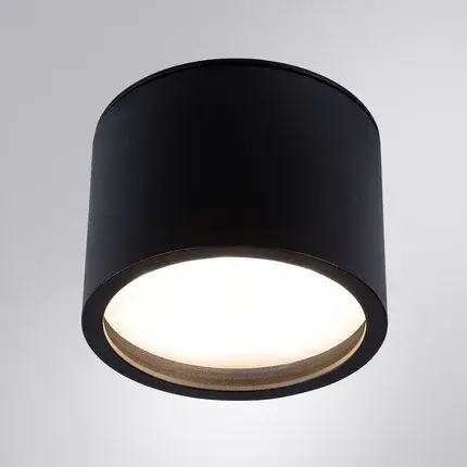 Точечный светильник Arte Lamp A5543PL-1BK INTERCRUS — черный, ракурс 2