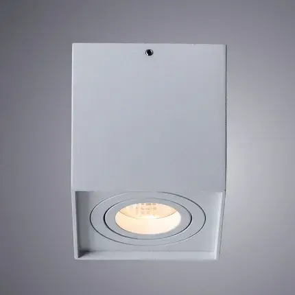 Точечный светильник Arte Lamp A5544PL-1WH FACTOR — белый, ракурс 2