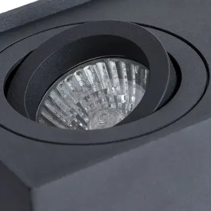 Точечный светильник Arte Lamp A5544PL-2BK FACTOR — черный, ракурс 3