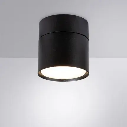 Точечный светильник Arte Lamp A5549PL-1BK INTERCRUS — черный, ракурс 2