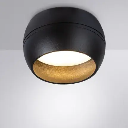 Точечный светильник Arte Lamp A5551PL-1BK GAMBO — черный, ракурс 2