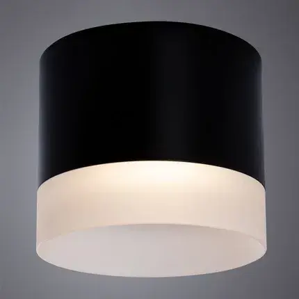 Точечный светильник Arte Lamp A5554PL-1BK CASTOR — черный, ракурс 2