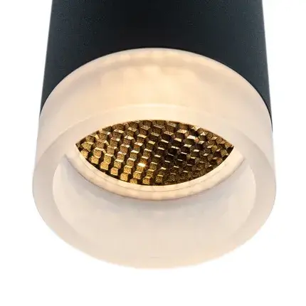 Точечный светильник Arte Lamp A5556PL-1BK OGMA — черный, ракурс 4