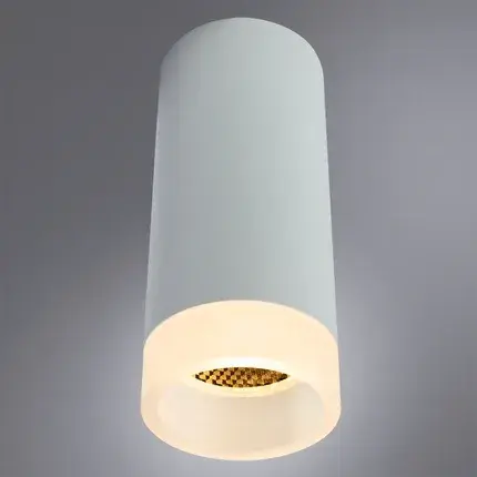 Точечный светильник Arte Lamp A5556PL-1WH OGMA — белый, ракурс 2