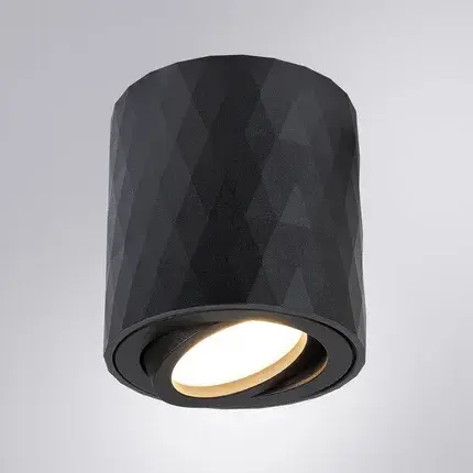 Точечный светильник Arte Lamp A5559PL-1BK FANG — черный, ракурс 2
