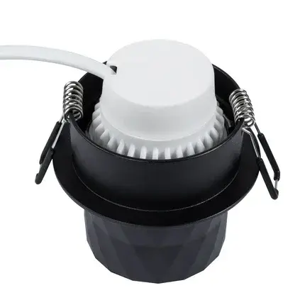 Точечный светильник Arte Lamp A5562PL-1BK FANG — черный, ракурс 3