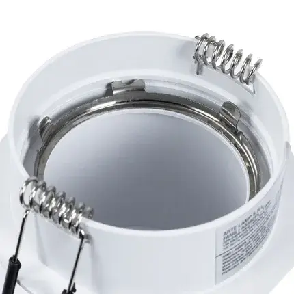Точечный светильник Arte Lamp A5562PL-1WH FANG — белый, ракурс 2