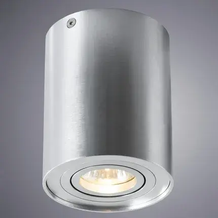 Точечный светильник Arte Lamp A5644PL-1SI FALCON — серый, ракурс 2