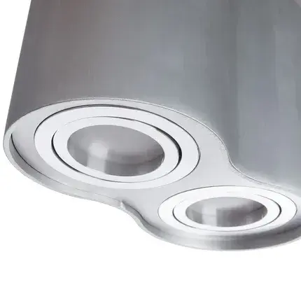 Точечный светильник Arte Lamp A5644PL-2SI FALCON — серый, ракурс 3