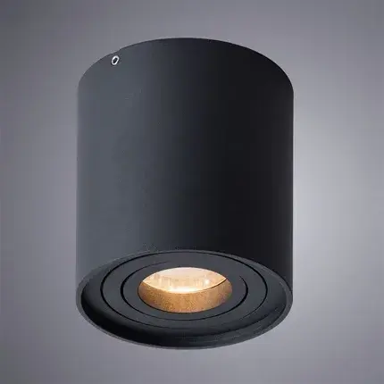 Точечный светильник Arte Lamp A5645PL-1BK FALCON — черный, ракурс 2