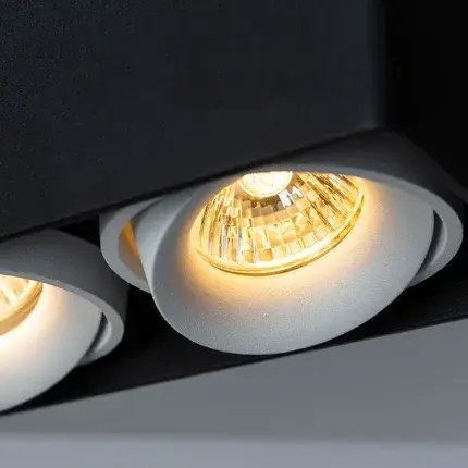 Точечный светильник Arte Lamp A5654PL-2BK PICTOR — черный, ракурс 3