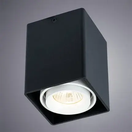 Точечный светильник Arte Lamp A5655PL-1BK PICTOR — черный, ракурс 2