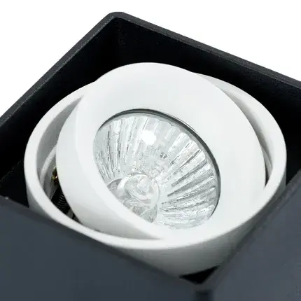 Точечный светильник Arte Lamp A5655PL-1BK PICTOR — черный, ракурс 3