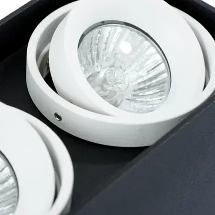 Точечный светильник Arte Lamp A5655PL-2BK PICTOR — черный, ракурс 3
