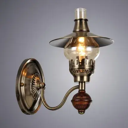 Бра Arte Lamp A5664AP-1AB TRATTORIA — бронза, ракурс 2