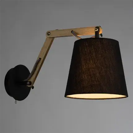 Бра Arte Lamp A5700AP-1BK PINOCCHIO — белый, ракурс 2