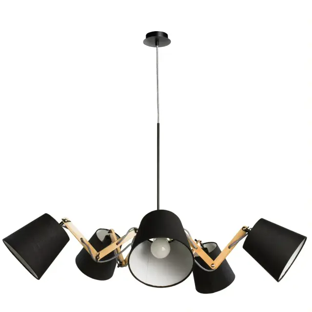 Люстра Arte Lamp A5700LM-5BK PINOCCHIO — белый