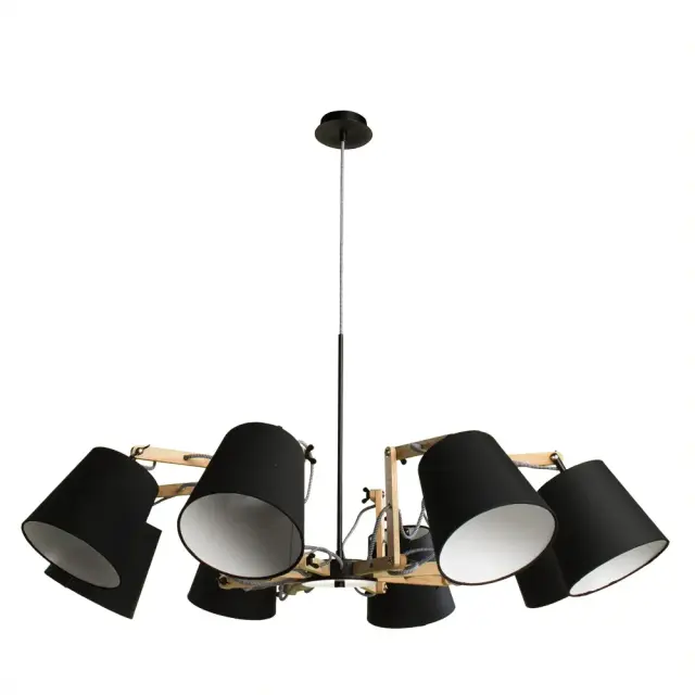 Люстра Arte Lamp A5700LM-8BK PINOCCHIO — белый