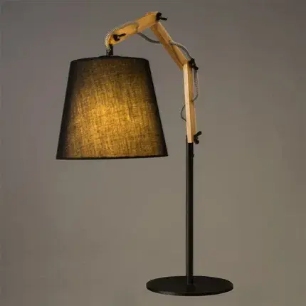 Настольная лампа Arte Lamp A5700LT-1BK PINOCCHIO — белый, ракурс 2