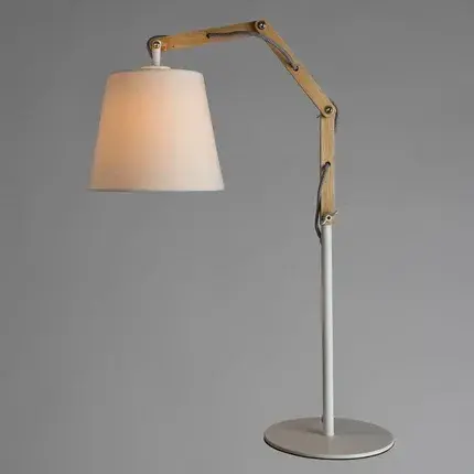 Настольная лампа Arte Lamp A5700LT-1WH PINOCCHIO — белый, ракурс 2
