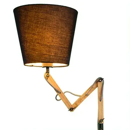 Торшер Arte Lamp A5700PN-1BK PINOCCHIO — белый, ракурс 3