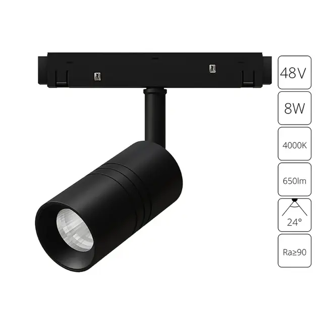 Светильник для магнитного трека Arte Lamp A5720PL-1BK EXPERT — черный